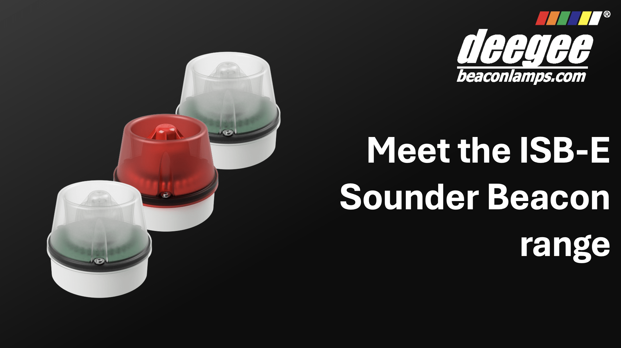🚨🔊 Meet the ISB-E Sounder Beacon Range!
