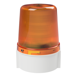 deegee PSB IP66 Flashing LED Beacon 12-48Vdc White Base 135mm x 94mm dia. Amber