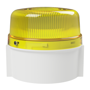 deegee PSC IP69K Flashing LED Beacon 24-230Vuc White Base 85mm x 94mm dia. Yellow