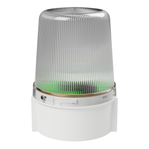 deegee XFB IP66 Xenon Strobe Beacon 115Vac White Base 135mm x 94mm dia. White