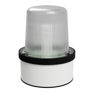 deegee PSD IP65 Flashing SML Beacon 24-230Vuc White Base 102mm x 79mm dia. White