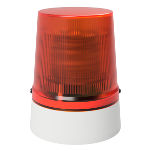 deegee XFH IP65 Xenon Strobe DH Beacon 11J 115Vac White Base 225mm x 175mm dia. Amber