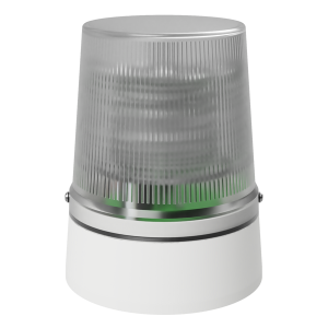 deegee XFH IP65 Xenon Strobe DH Beacon 11J 115Vac White Base 225mm x 175mm dia. White