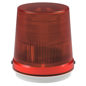 deegee XFK IP65 Xenon Strobe DH Beacon 11J 12Vuc White Base 185mm x 165mm dia. Amber