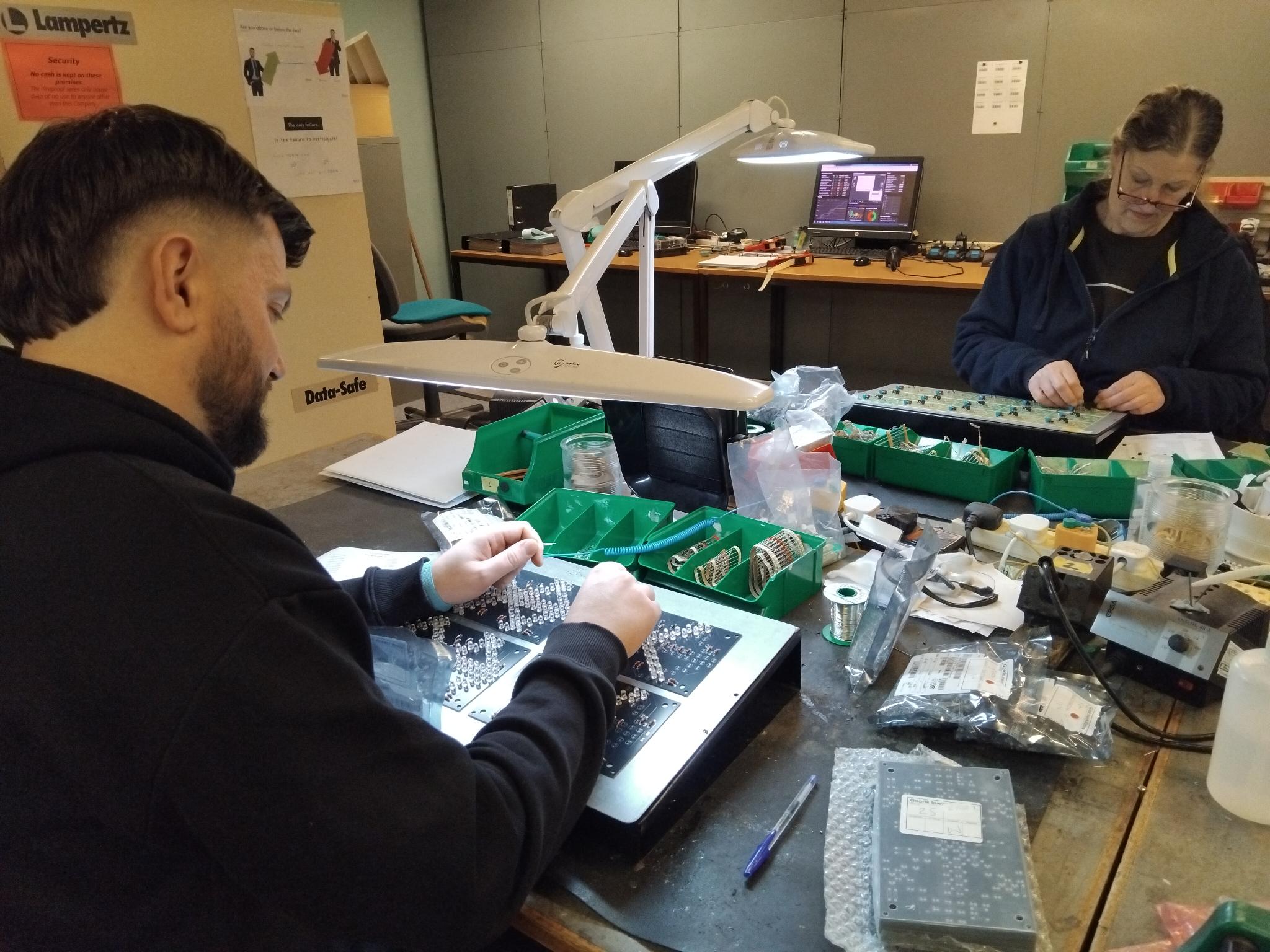 A highly skilled team!