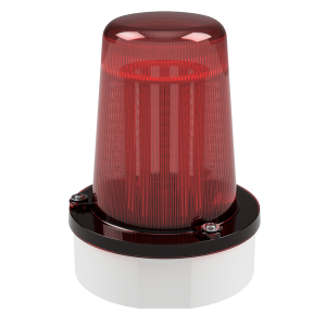 deegee SBE IP65 Aviation Beacon Type A 115Vac White Base 194mm x 146mm dia. Red