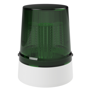deegee PSH IP65 Flashing LED Beacon 115-230Vuc White Base 225mm x 175mm dia. Green