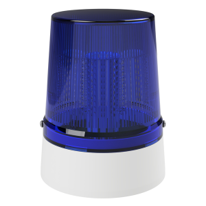 deegee PSH IP65 Flashing LED Beacon 115-230Vuc White Base 225mm x 175mm dia. Blue