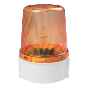 deegee XFB IP66 Xenon Strobe Beacon 115Vac White Base 135mm x 94mm dia. Amber
