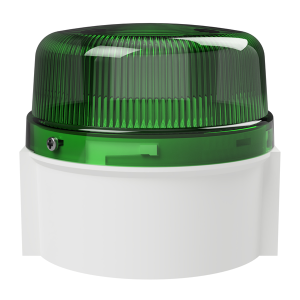 deegee PSC IP69K Flashing LED Beacon 24-230Vuc White Base 85mm x 94mm dia. Green
