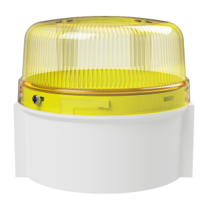 deegee PSC IP69K Flashing LED Beacon 24-230Vuc White Base 85mm x 94mm dia. Yellow