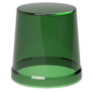 deegee Series H Plain Lens Green