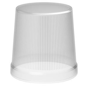 deegee Series H Ribbed Lens Clear