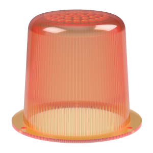 deegee Series D Ribbed Lens Amber