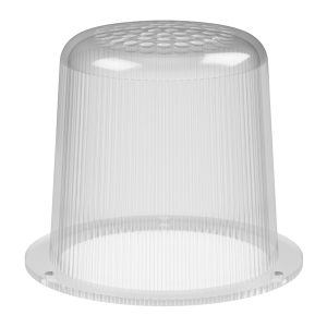 deegee Series D Ribbed Lens Clear