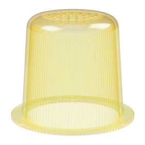 deegee Series D Ribbed Lens Yellow