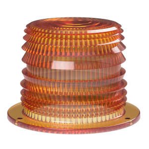 deegee Series L Ribbed Lens Amber