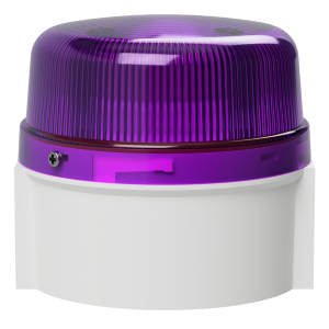 deegee XFC IP69K Xenon Strobe Beacon 5J 115Vac White Base 85mm x 94mm dia. Purple